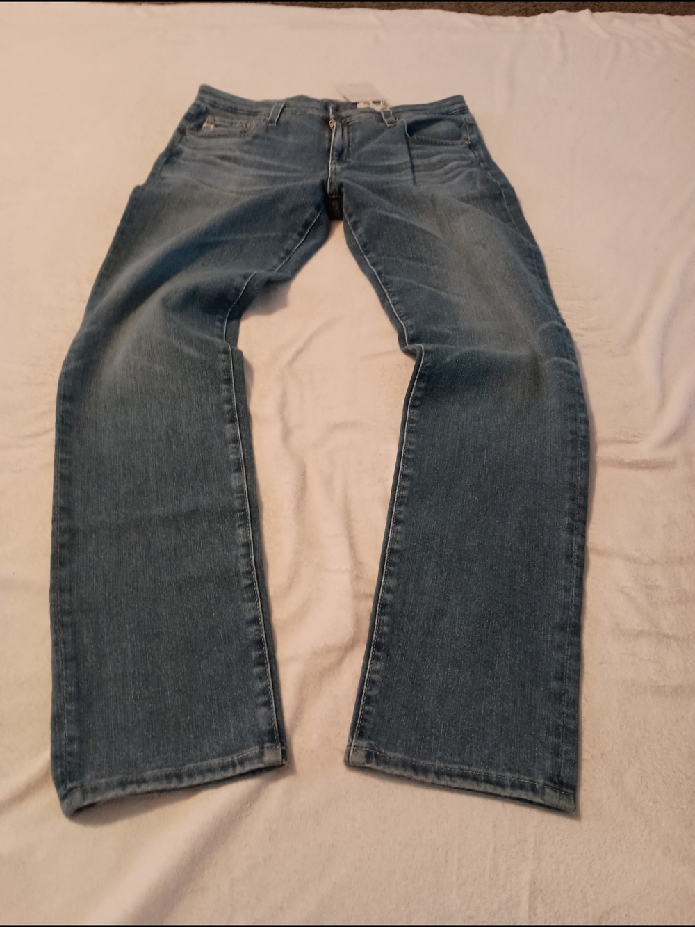 AG Adriano Goldschmied Prima Cigarette Leg Cloud Soft Jeans 18 Year Smolder